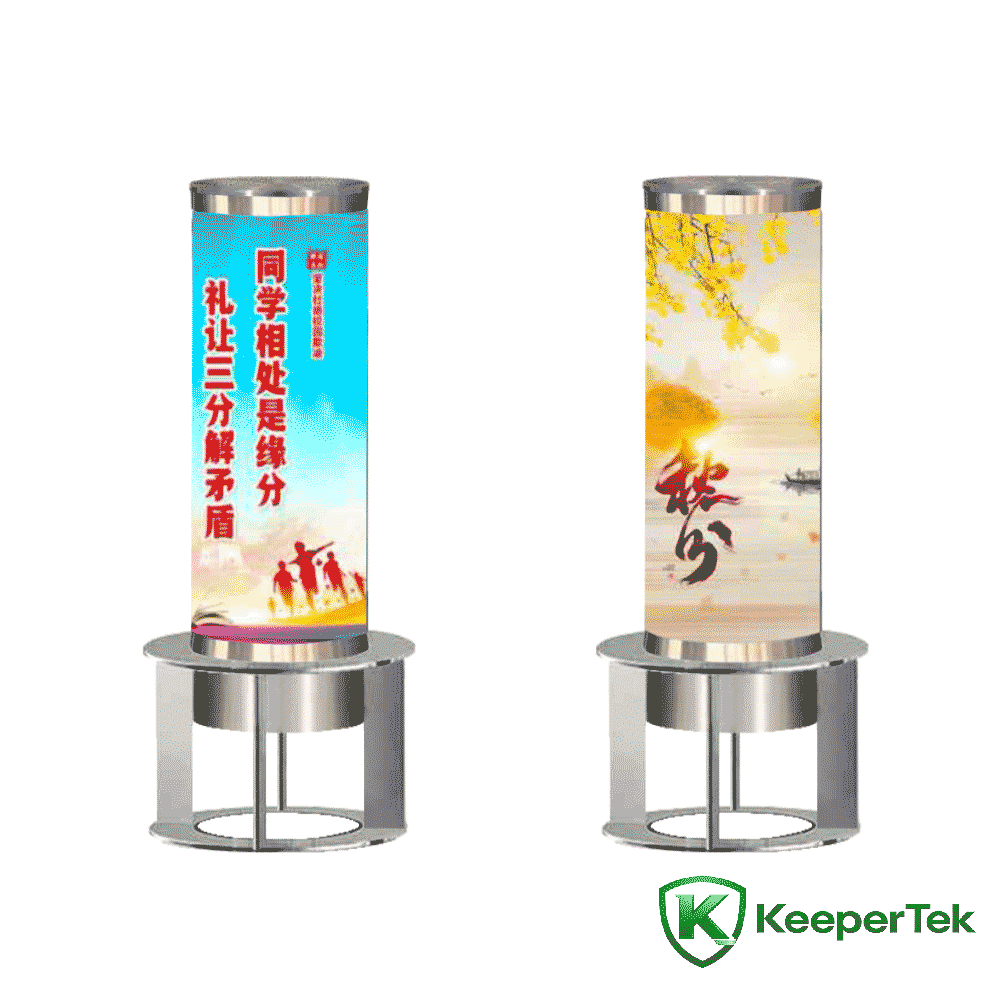 Publicidad tesape caja tipo columna fija KT-DX09